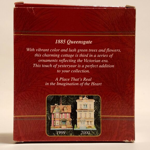 CARLTON Cards Victorian Court Series Ornament 1885 Queensgate - Picture 5 of 11